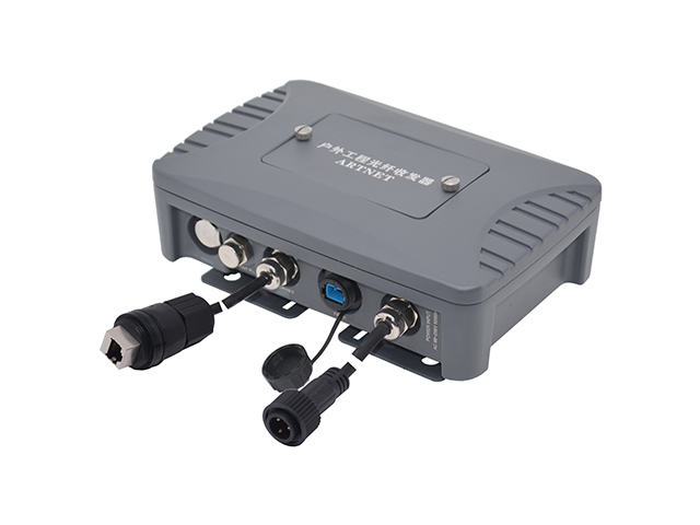 Wasserdichtes optisches Fasersignal zum ArtNet Converter ， Wasserdichtungsfaser -Fasersignal für ARTNE auf DMX512 Outdoor