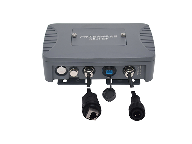Wasserdichtes optisches Fasersignal zum ArtNet Converter ， Wasserdichtungsfaser -Fasersignal für ARTNE auf DMX512 Outdoor