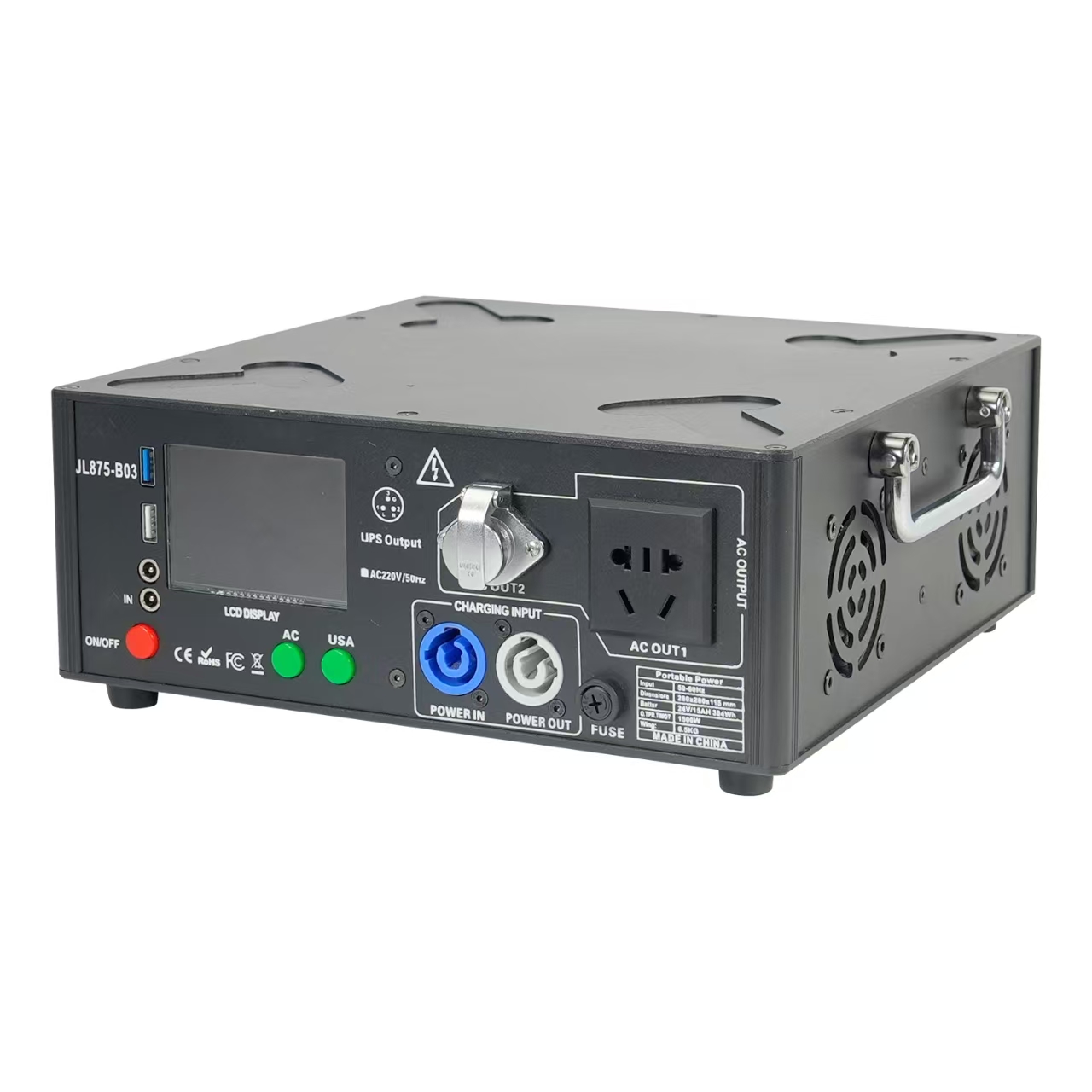 Extra Large Power Bank für Camping-Power 1500W