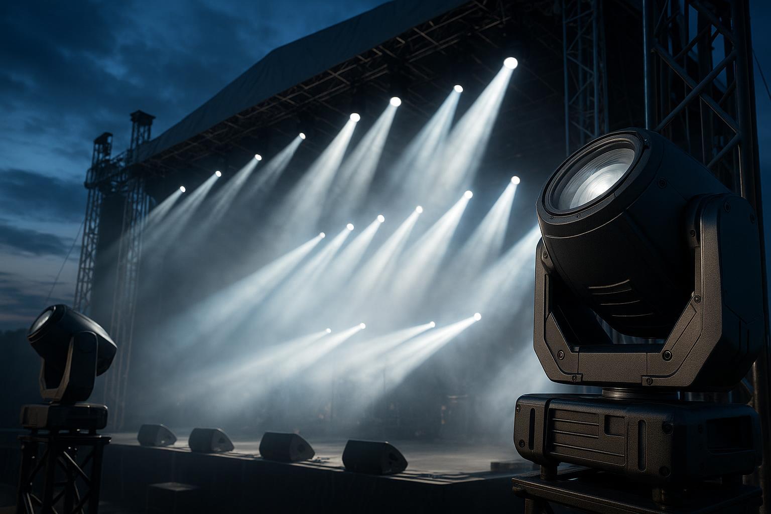 Outdoor-Moving-Head-Lichter f&uuml;r Gro&szlig;veranstaltungen